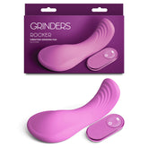 Grinders Rocker – USB Rechargeable Dual Motor Vibrating Pad with Remote Pink > Vibrators > Vibrating Pads