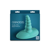 Grinders Sublime USB Rechargeable Vibrating Grinder Pad – Dual Motor Vibrator Aqua > Vibrators > Vibrating Pads