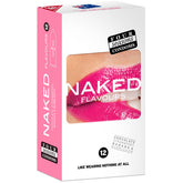 Naked Flavours Ultra Thin Flavoured Condoms 12 Pack Condoms