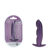 OUCH Finger Anal Plug 11.7 cm - Metallic Purple Butt Plug Default Title Butt Plugs