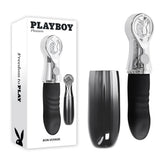 Playboy Pleasure Bon Voyage – USB-C Rechargeable 18.7 cm Tapping Vibrator Black > Vibrators > Standard Vibrators