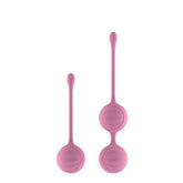 Passion Play Silicone Kegel Ball Set – Beginner-Friendly Kegel Balls Set of 2 Pink > Sex Toys For Ladies > Vibrating Eggs