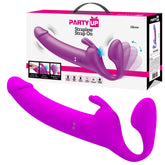 Party Up Oliver Strapless Strap-On 28.3 cm Adult Toy Purple > Realistic Dildos and Vibes > Strapless Strap Ons
