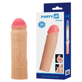 Party Up Parker 2 Inch Extender Sleeve for Enhanced Intimacy Flesh SLEEVES