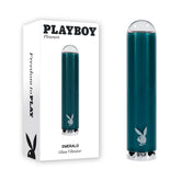 Playboy Pleasure EMERALD - Glass Tipped Bullet 9.1cm Default Title BULLETS
