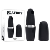 Playboy Pleasure EXCURSION Lipstick Toy 14.2cm Height Black STIMULATORS