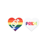 Pride Hearts Pasties - Self-Adhesive Rainbow Pasties Default Title Pasties