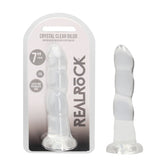 RealRock Clear Dildo with Suction Base – Non-Realistic Dildo Default Title > Dildos > Neutral Dildos