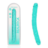RealRock 34 cm Double Dong – 14 Inch Double Dong Turquoise > Dildos > Double Dildos