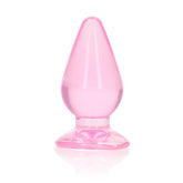 Realrock 9 Centimeter Anal Plug Pink 3.5 Inch Butt Plug Pink Butt Plugs