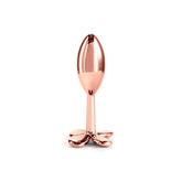 Rear Assets Clover Metallic Butt Plug 9.2 cm Rose Gold Butt Plugs