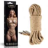 Rebellion Reign Rustic Hemp Bondage Rope 10 Metre Length Default Title Rope