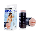 Relishing Kiss - Oral 16cm x 6cm Noduled Sensation Strokers - Manual