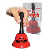 Ring for Blowjob - Novelty Bell Red Gag Gifts & Novelties