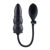Size Up Ripple 5.5 Inch Inflatable Ribbed Butt Plug > Anal Range > Tunnel and Stretchers