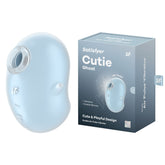 Satisfyer Cutie Ghost - Blue Air Pulse Vibrator Blue STIMULATORS