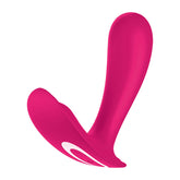 Satisfyer Top Secret Wearable Vibrator with App Control in Pink Panty Vibrators