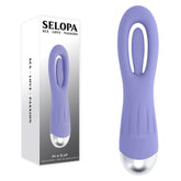 Selopa In A Flap 15 Centimeter Flicking Stimulator Purple STIMULATORS