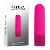 Selopa Tiny Temptation Vibrating Bullet Pink 9.2 cm Pink BULLETS