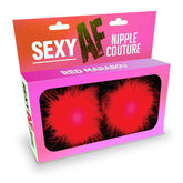 Sexy Af Nipple Couture Marabou Reusable Nipple Pasties Pasties