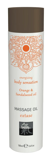 Shiatsu Massage Oil Extase Orange And Sandalwood 100ml Massage Oil