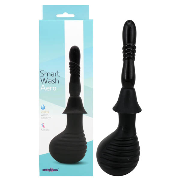 Smart Wash Aero Unisex Douche for Clean and Enjoyable Anal Play Black Douches Smart Wash Aero Unisex Douche for Clean and Enjoyable Anal Play Black Douches