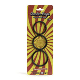 Stacker Rings 3 Piece Set in Gold Size 7 Black COCK RING Set