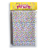 Super Fun Penis Tissue Paper Sheets 6 Pack Novelty Decoration for Hens Parties Default Title Party Supplies