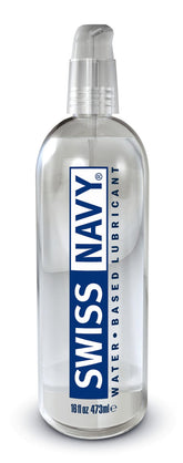 Swiss Navy Water Based Lubricant 16 Ounce 473 ml Water Based Lube