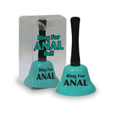 Teal Novelty Bell for Anal Play Communication Party Supplies
