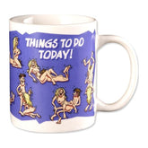 Things To Do Today - Novelty Coffee Mug 11 Oz Funny Gift Gag Gifts & Novelties