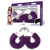 WhipSmart Classic Furry Cuffs – Comfortable Sensory Play with Plush Faux Fur Purple > Bondage Gear > Restraints