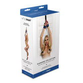 WhipSmart Diamond Deluxe Over The Door Cuffs – Instant Setup for Thrilling Bondage Play Blue > Bondage Gear > Restraints