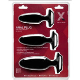 Xplay Finger Grip Plug Starter Kit for Ultimate Pleasure Experience Black > Anal Range > Butt Plug Kits