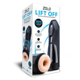 Zolo Lift Off – USB Rechargeable Vibrating and Thrusting Auto Stroker Flesh Strokers - Premium