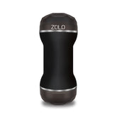 Zolo DP Stroker Double-Entry Ultrarealistic Masturbator Black Strokers - Manual