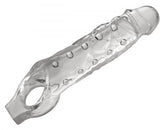 Clearly Ample Penis Enhancer Sheath for Instant Enlargement 6.5 Inches Clear SLEEVES