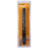 Double Header 18 Inch Veined Dong Black – Large Double-Ended Dong Black > Dildos > Double Dildos
