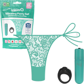 Vibrating Panty Set W/ Remote Ring 4t High Pitch Treble (Kiwi) Kiwi > Sex Toys For Ladies > Panty Vibes