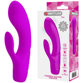 Rechargeable Tim Rabbit Vibrator – Bendable 12-Function G-Spot Vibrator Purple > Sex Toys For Ladies > G-Spot Vibrators