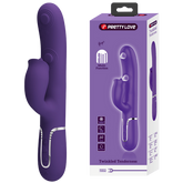 Pretty Love Gigi – 3-in-1 Multi-Function Rabbit Vibrator with 7 Settings Purple > Vibrators > Ladies > Rabbit