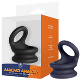 Silicone Cock Ring Medium – Flexible Durable Hygienic Silicone Ring Black > Cock Ring > Sling