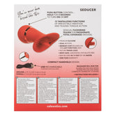 French Kiss Seducer – Compact Massager with 12 Functions Vibrator Red Red > Sex Toys For Ladies > Clitoral Vibrators and Stimulators