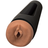 Doc Johnson Main Squeeze Original Pussy – Masturbator with Squeezable Grip and Suction Control Caramel > Sex Toys For Men > Masturbators Manual
