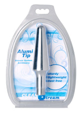 AlumiTip Aluminum Enema Nozzle Tip 5.5 Inch Length Grey Douches