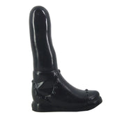 Boot Dildo Black - 9 Inch Overall Length Black Dongs Other