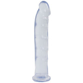 8" Dong With Suction Cup Diamond > Realistic Dildos and Vibes > Slim Dildos