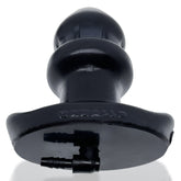 Drain O Flow Thru Buttplug in Black Butt Plugs - Hollow