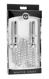 Extreme Sensation Claw Clamps for Intense Sensation Play Chrome Nipple Clamps