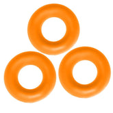 Fat Willy 3 Pc Jumbo Cockrings Orange COCK RING Set